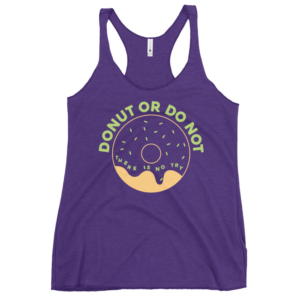 Donut Or Do Not Women's Racerback Tank