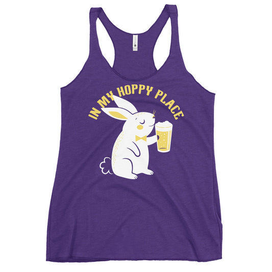 In My Hoppy Place Women's Racerback Tank
