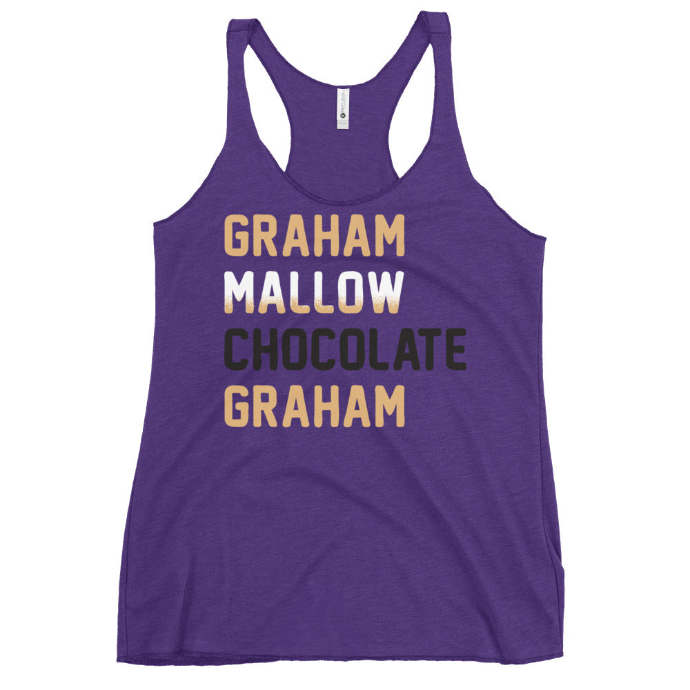 S'more Stack Women's Racerback Tank