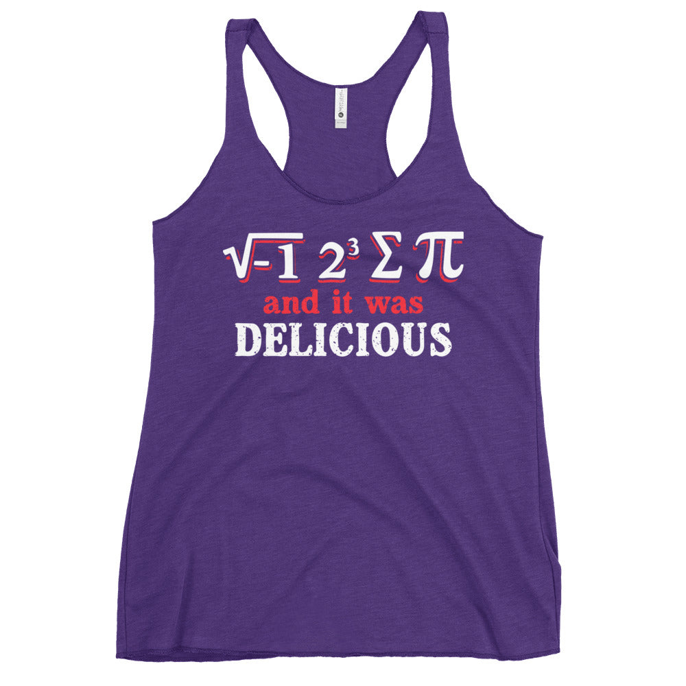 I Ate Sum Pi Women's Racerback Tank