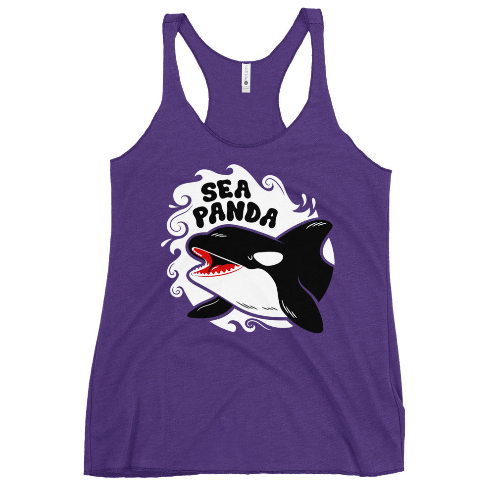 Sea Panda Women's Racerback Tank