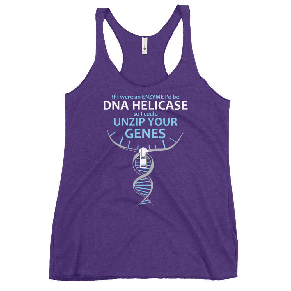 DNA Helicase Women's Racerback Tank
