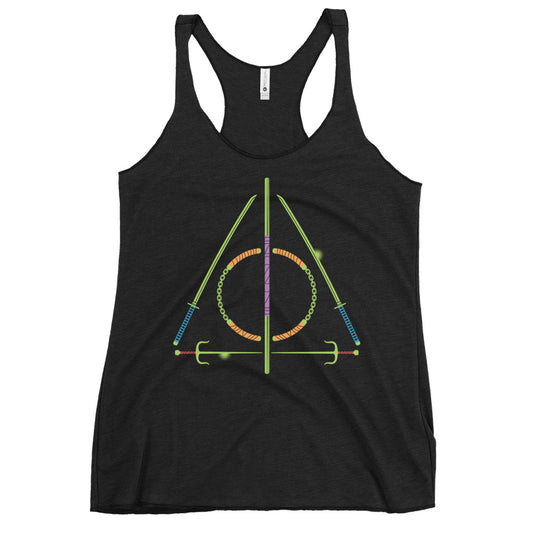 Turtley Hallows Women's Racerback Tank