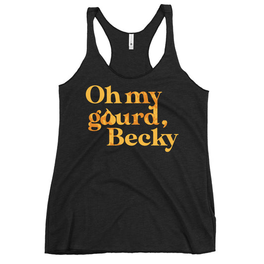 Oh My Gourd Becky Women's Racerback Tank