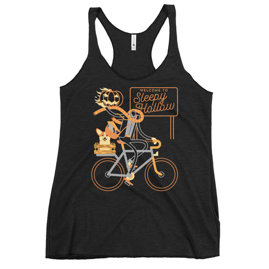 Welcome To Sleepy Hollow Women's Racerback Tank