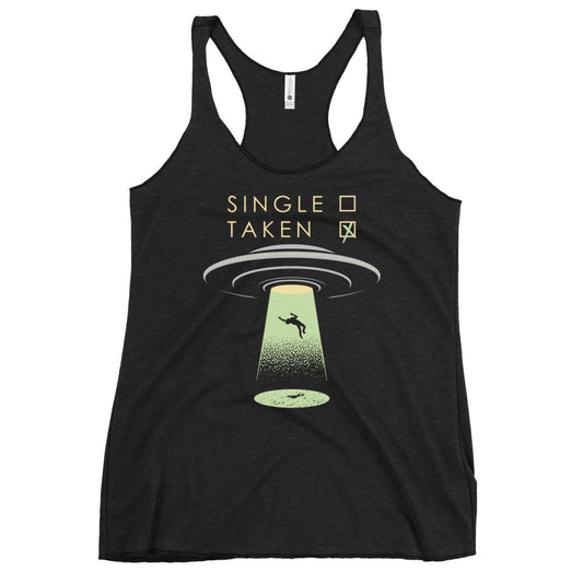 Single Taken UFO Women's Racerback Tank