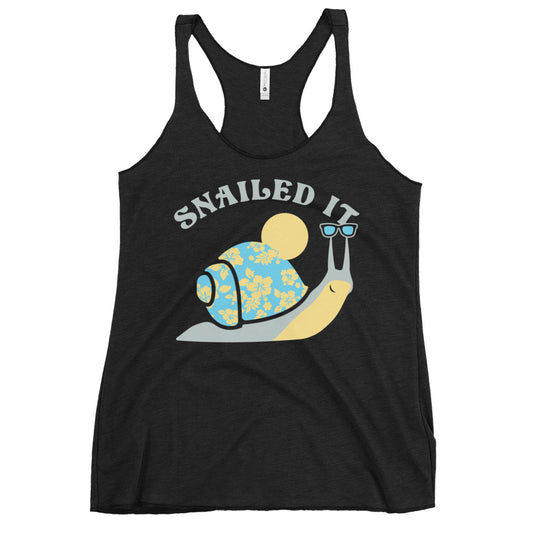 Snailed It Women's Racerback Tank