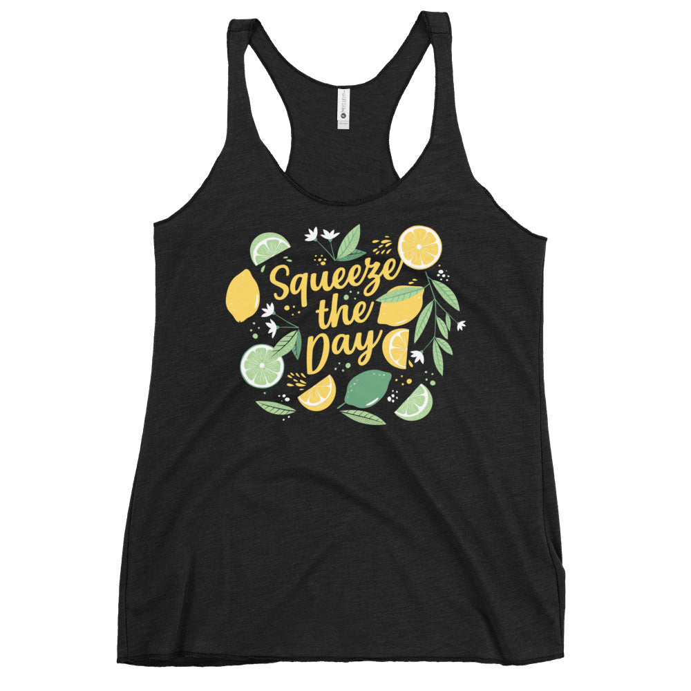 Squeeze The Day Women's Racerback Tank