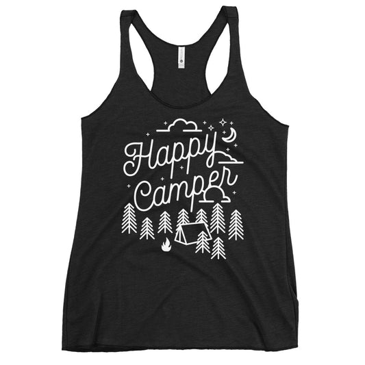 Happy Camper Women's Racerback Tank