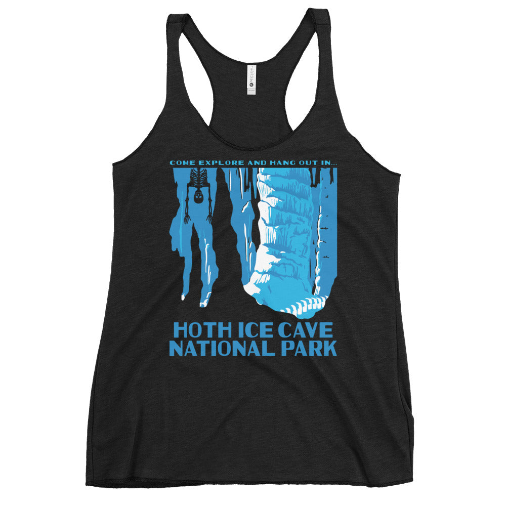 Hoth Ice Cave National Park Women's Racerback Tank