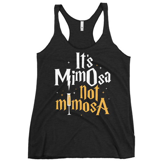It's Mimosa Not Mimosa Women's Racerback Tank