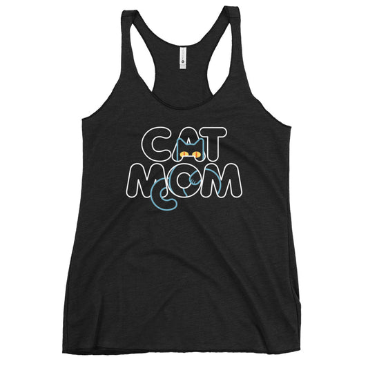 Cat Mom Women's Racerback Tank