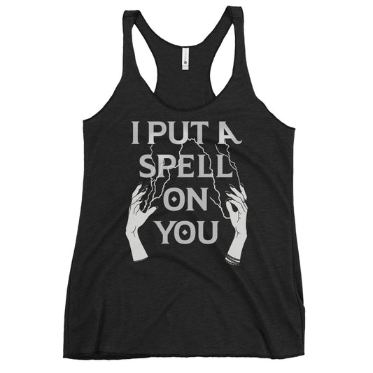 I Put A Spell On You Women's Racerback Tank