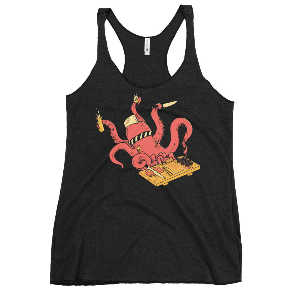 Octo Itamae Women's Racerback Tank