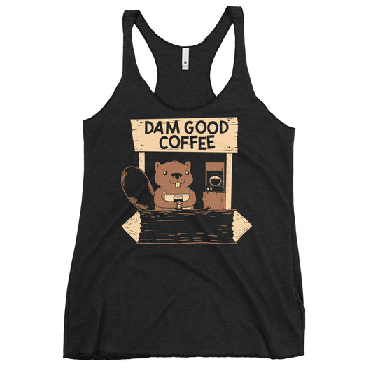 Dam Good Coffee Women's Racerback Tank