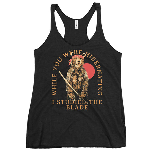 I Studied The Blade Women's Racerback Tank