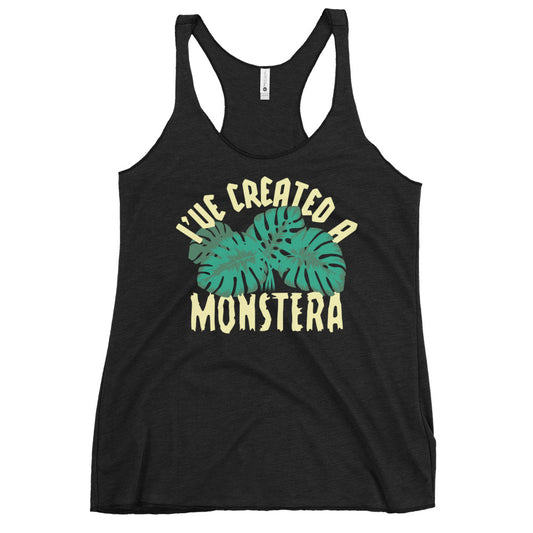 I've Created A Monstera Women's Racerback Tank