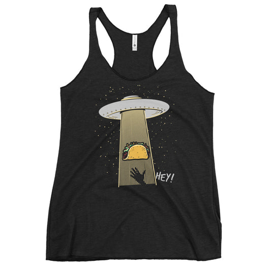 Taco Abduction Women's Racerback Tank
