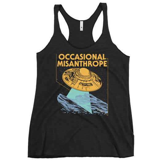 Occasional Misanthrope Women's Racerback Tank