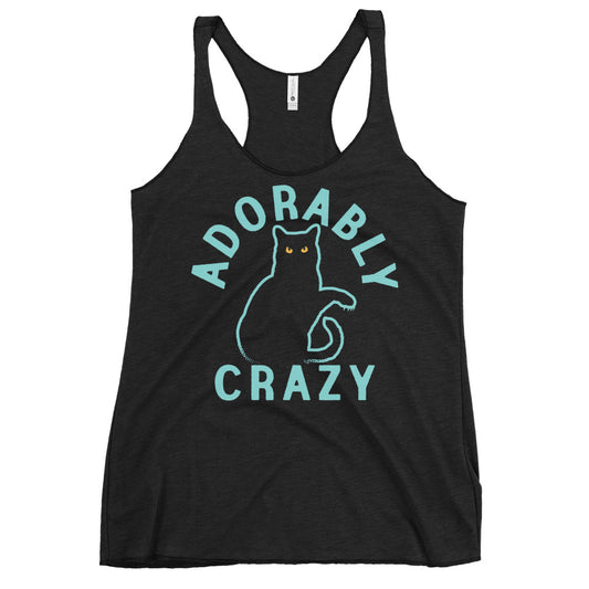 Adorably Crazy Women's Racerback Tank