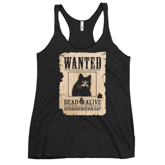Wanted Dead And Alive Women's Racerback Tank