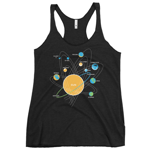 Solar System Women's Racerback Tank