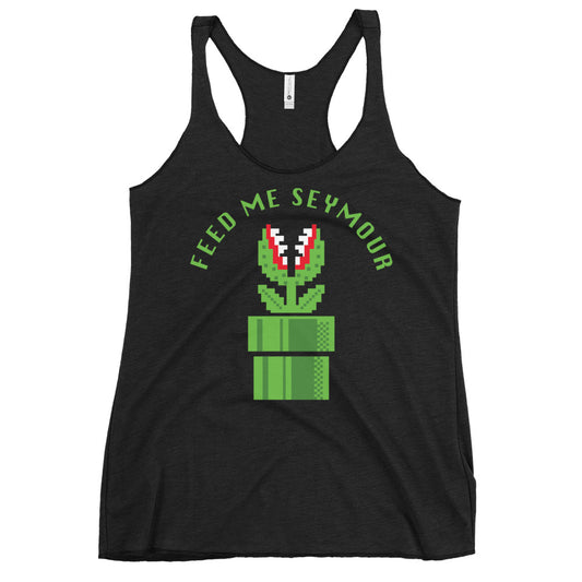 Feed Me Seymour Women's Racerback Tank