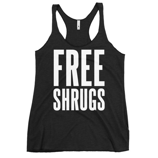 Free Shrugs Women's Racerback Tank