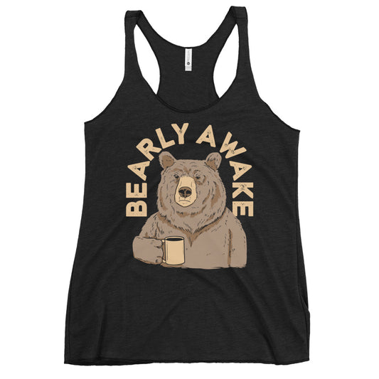 Bearly Awake Women's Racerback Tank