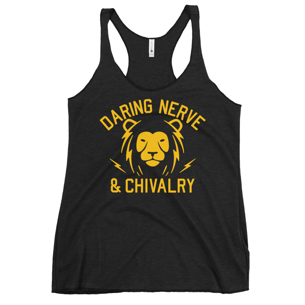 Daring, Nerve, And Chivalry Women's Racerback Tank