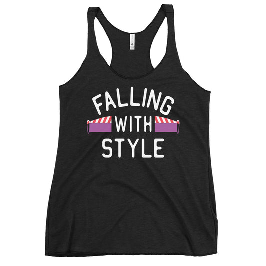 Falling With Style Women's Racerback Tank
