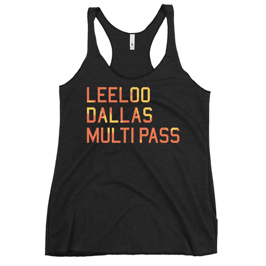 Leeloo Dallas Multipass Women's Racerback Tank