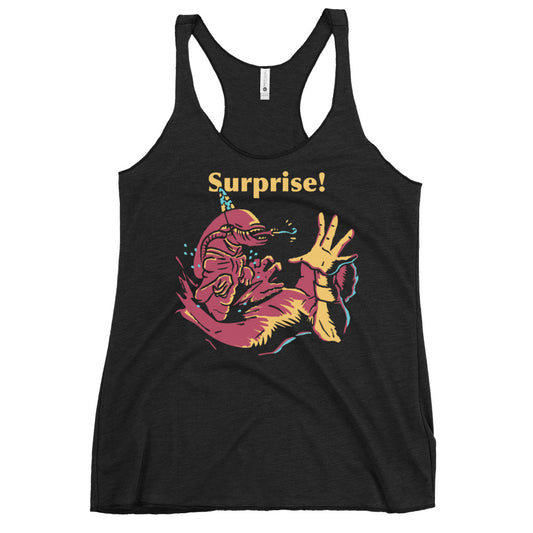 Surprise Party! Women's Racerback Tank