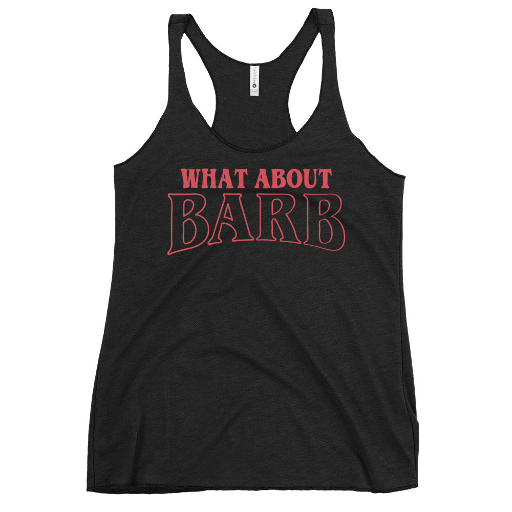 What About Barb? Women's Racerback Tank