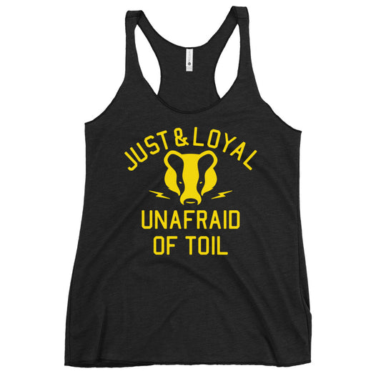 Just And Loyal, Unafraid Of Toil Women's Racerback Tank