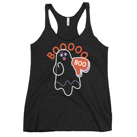 Ghost Boo Women's Racerback Tank