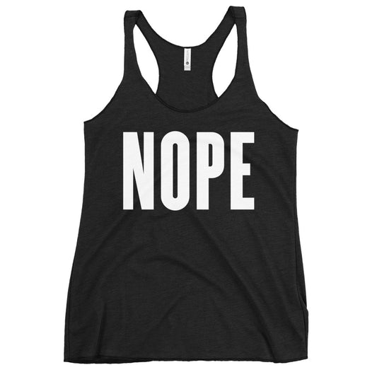 Nope Women's Racerback Tank