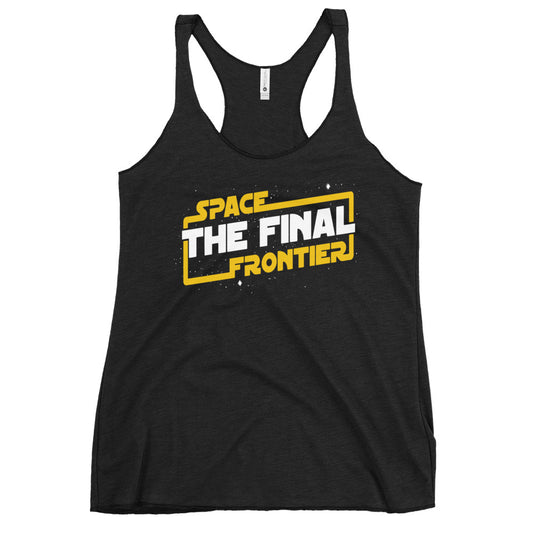 Space The Final Frontier Women's Racerback Tank