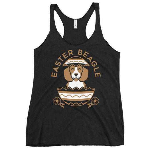 Easter Beagle Women's Racerback Tank