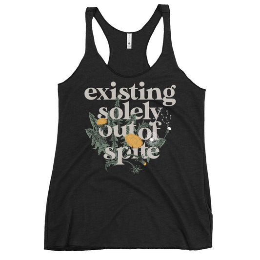 Existing Solely Out Of Spite Women's Racerback Tank