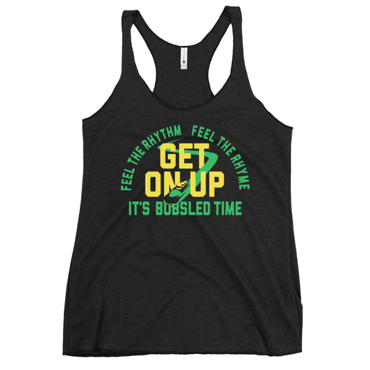It's Bobsled Time Women's Racerback Tank