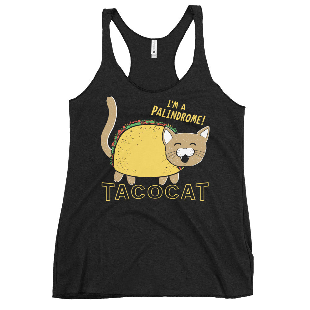 Taco Cat Women's Racerback Tank