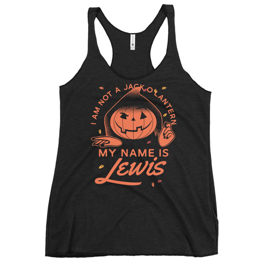 My Name Is Lewis Women's Racerback Tank