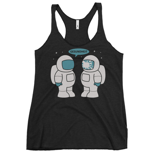Space Sneeze Women's Racerback Tank