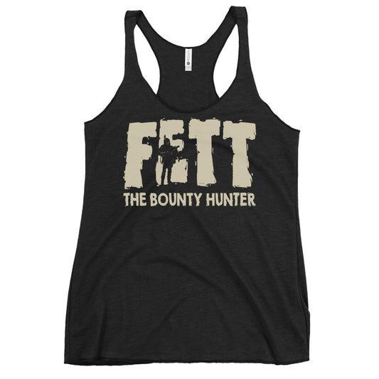 Fett, Bounty Hunter Women's Racerback Tank