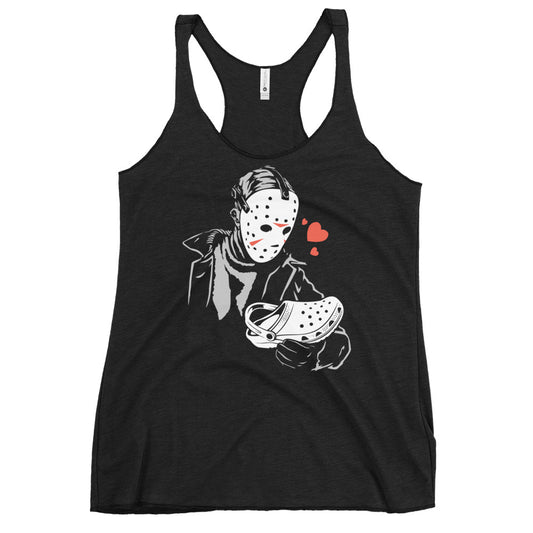Jason Loves Crocs Women's Racerback Tank