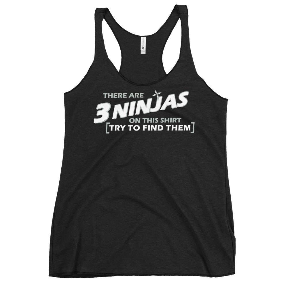3 Ninjas Women's Racerback Tank