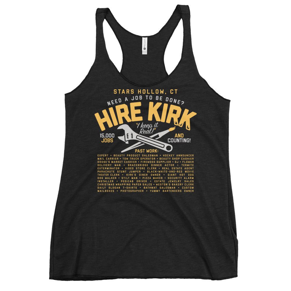 Hire Kirk Women's Racerback Tank