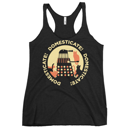 Domesticate! Domesticate! Domesticate! Women's Racerback Tank