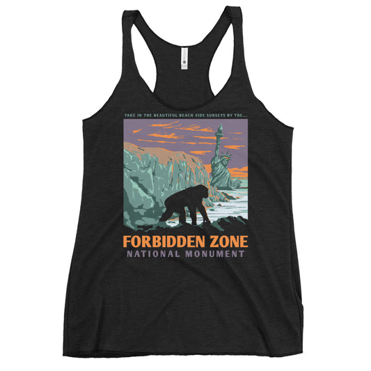 Forbidden Zone National Monument Women's Racerback Tank